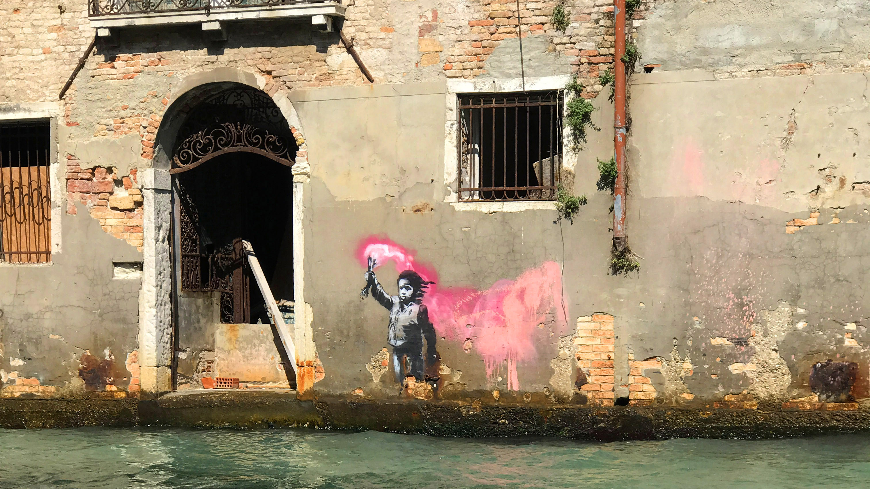 Banksy investit Venise