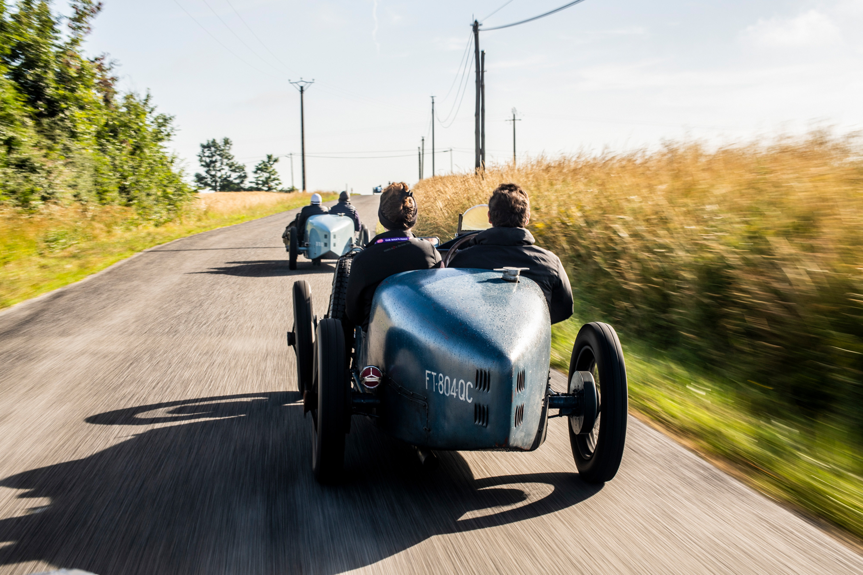Un rallye 100% vieilles Bugatti… C’était le Rallye Bugatti International 2022.