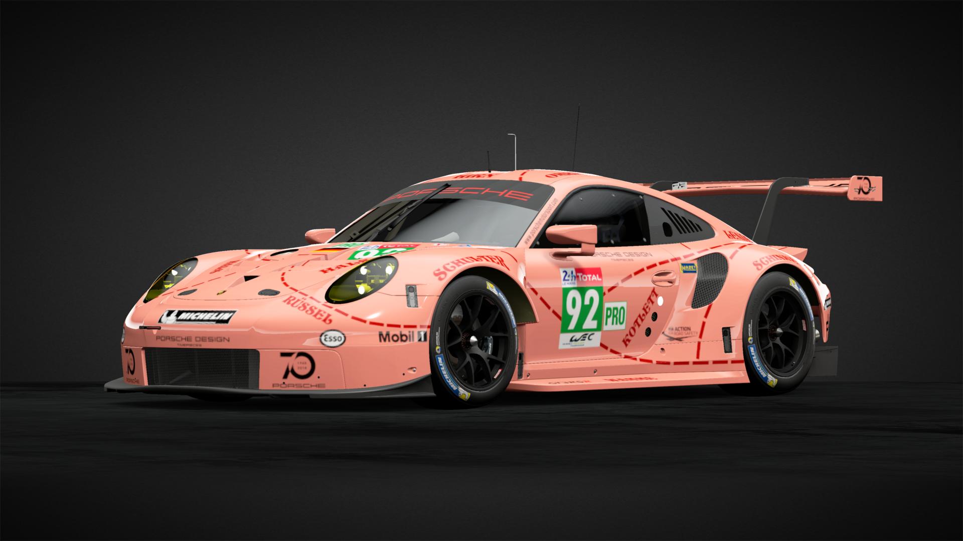 Porsche Pink Pig : prenez le volant de la célèbre 911 RSR cochon rose (sur Gran Turismo Sport)(bah oué!)