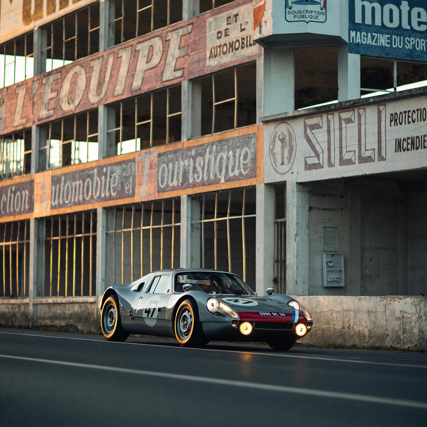 La rencontre : Porsche 904 GTS & Circuit de Reims-Gueux
